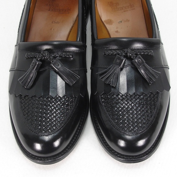 ALLEN EDMONDS CODY LEATHER TASSELS LOAFERS 10.5 D main image 3